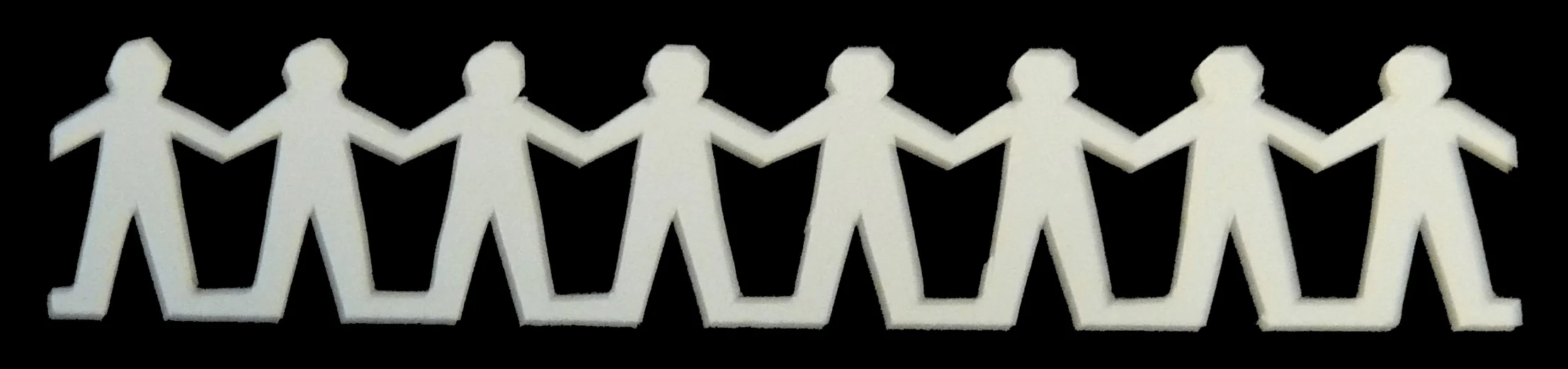 Dollhouse Paper Dolls Boys White 1:12 Scale Miniature
