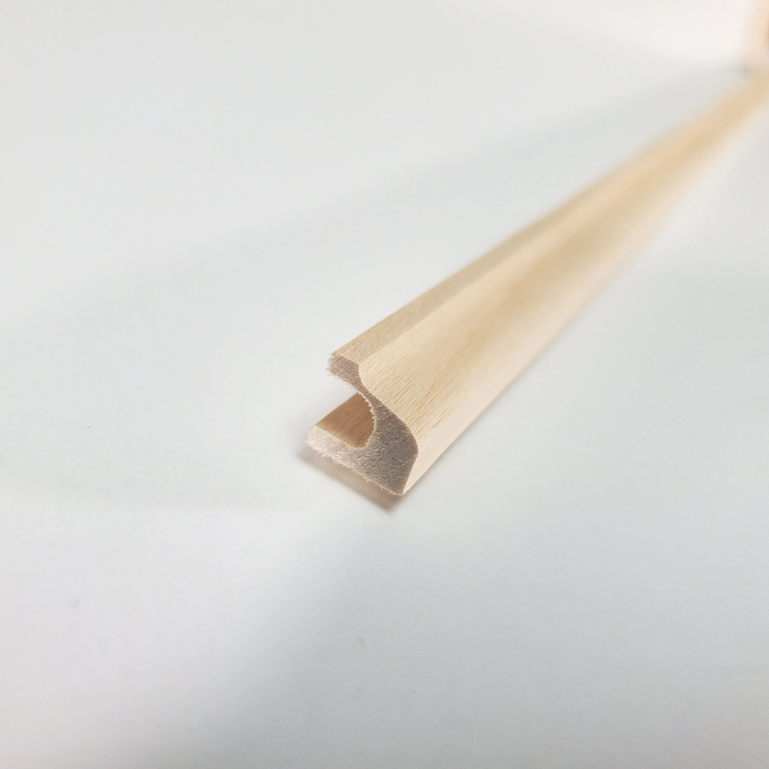 Dollhouse Rain Gutter Trim Molding Miniature Building 3/8" x 18" NE956 - Image 2