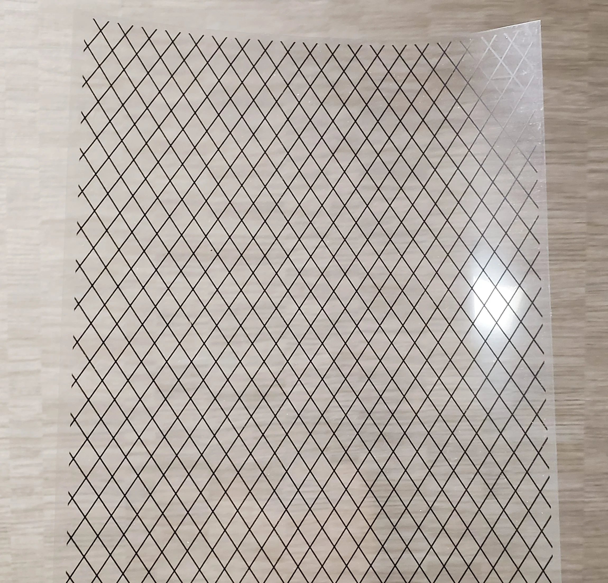 Dollhouse Simulated Diamond Window Panes Insert Sheet Tudor Gothic 1:12 Scale - Image 2