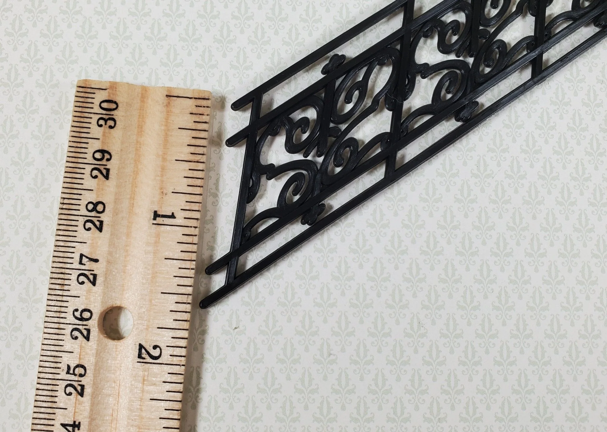 Dollhouse Stair Railing Angled Victorian or Georgian Style 1:12 Scale Miniature - Image 3