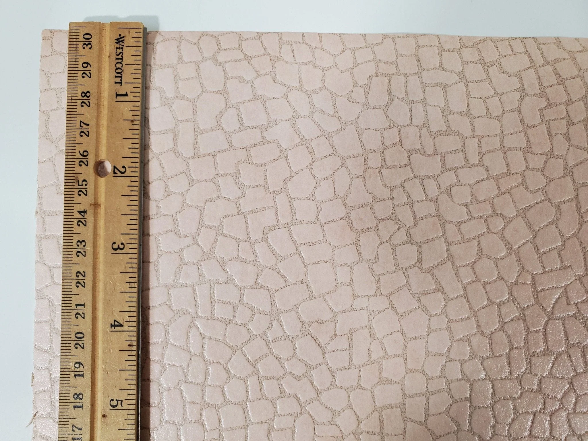 Dollhouse Tile Wallpaper Floor Cobblestone Stone Path Embossed 1:12 Scale - Image 3