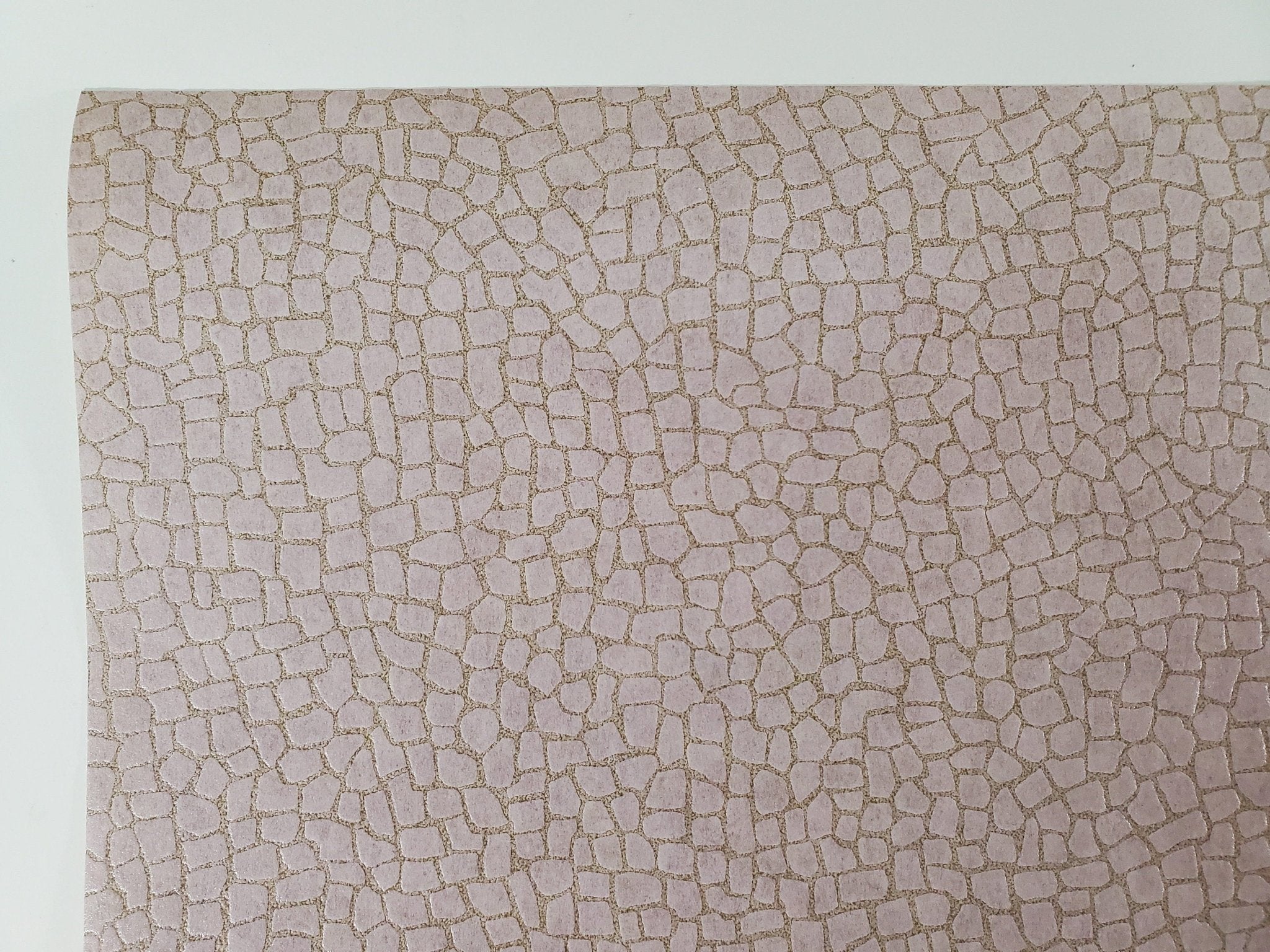 Dollhouse Tile Wallpaper Flooring Cobblestone Stone Path Textured 1:12 Scale