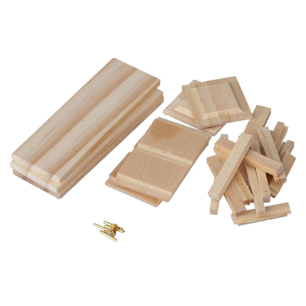Dollhouse Upper Cabinet DIY Kit 1:12 Scale Miniature Houseworks 13408 - Image 4