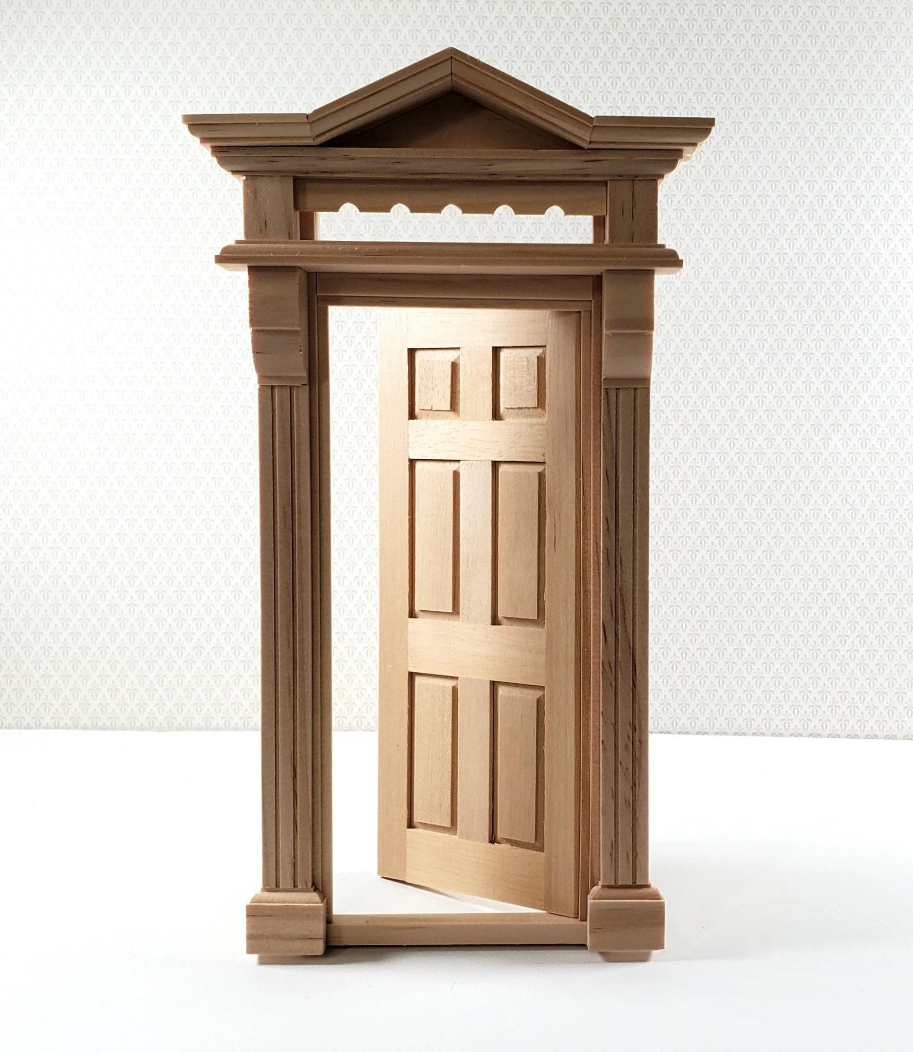 Dollhouse Victorian Door Exterior 6 Panel 1:12 Scale Miniature Houseworks #6013 - Image 2