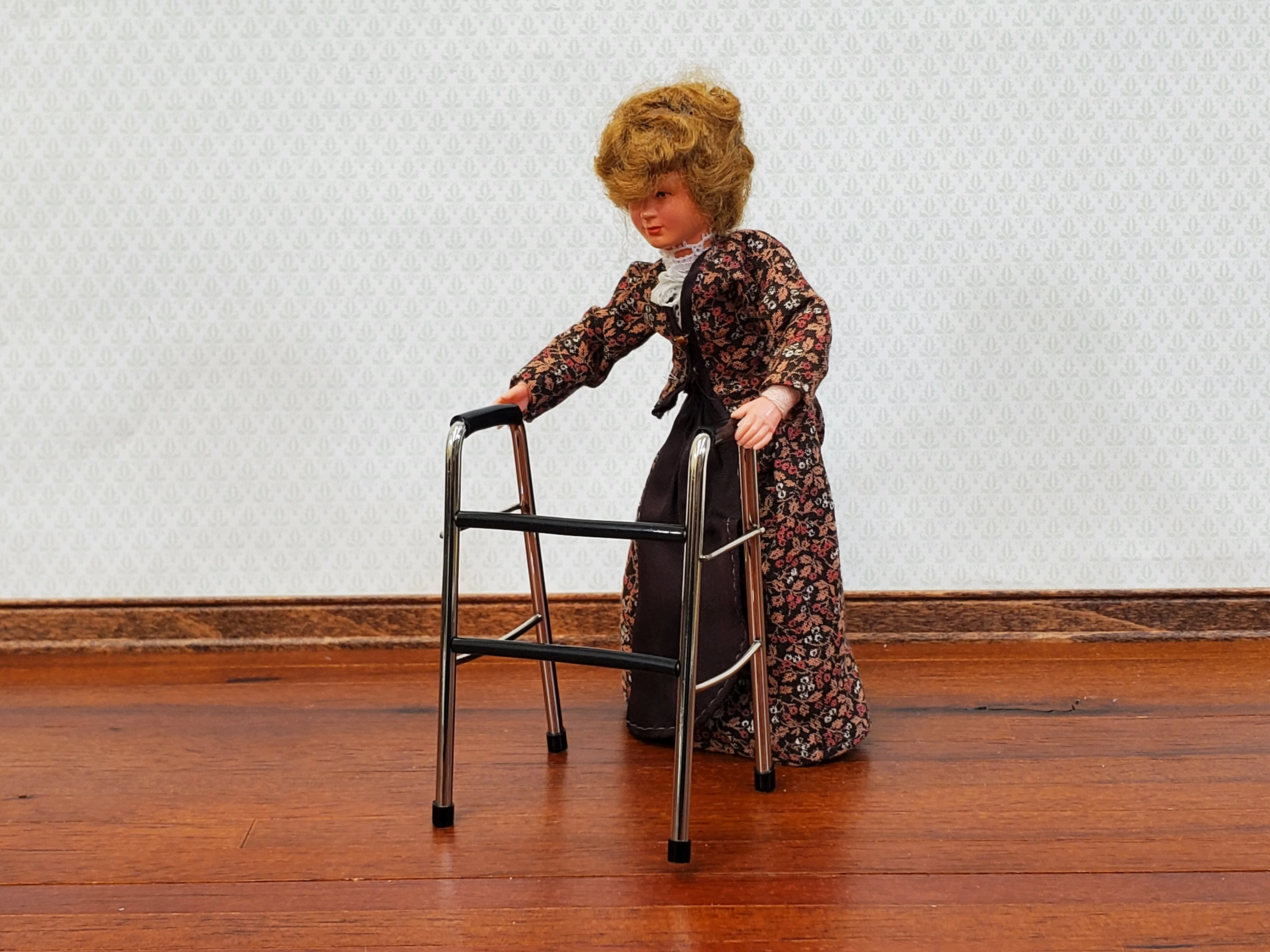Dollhouse Walker Metal 1:12 Scale Miniature Hospital Doctors Settings - Image 3