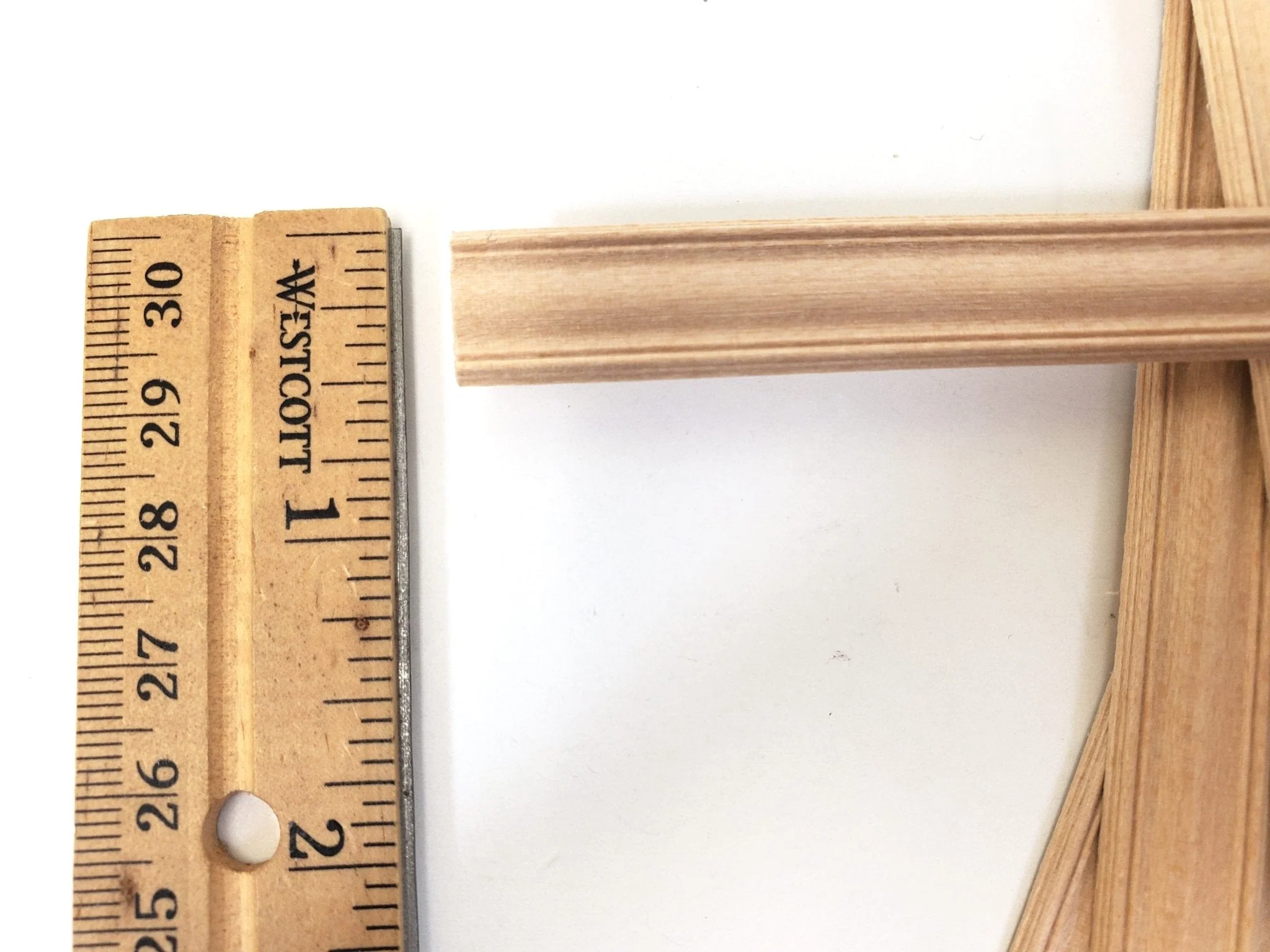 Dollhouse Window Casing 6" Trim x12 Pieces 1/2" Wide Basswood NE941 - Image 4