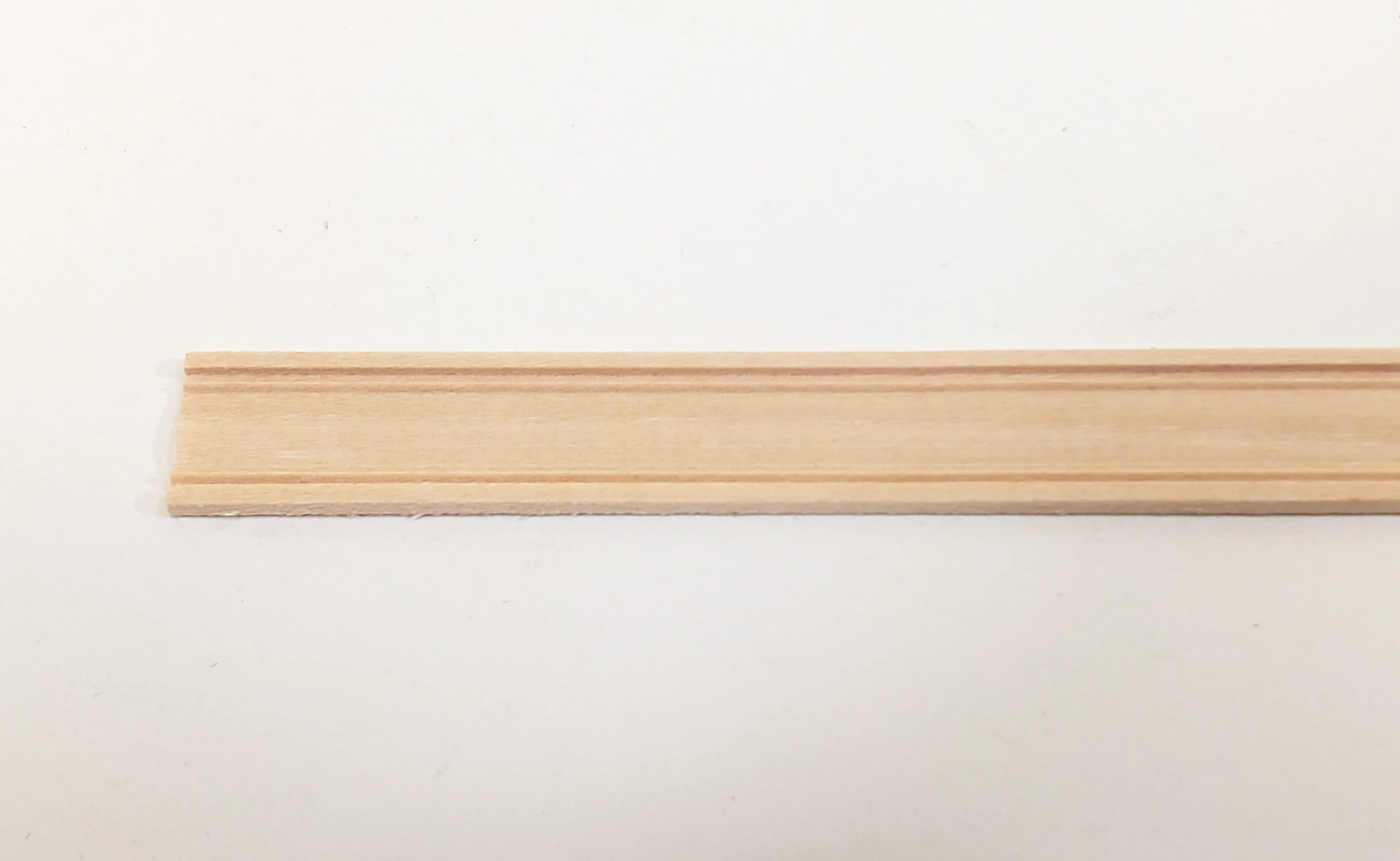 Dollhouse Window Door Casing or Baseboard Molding 1/2" wide x 18" long NE930 - Image 2