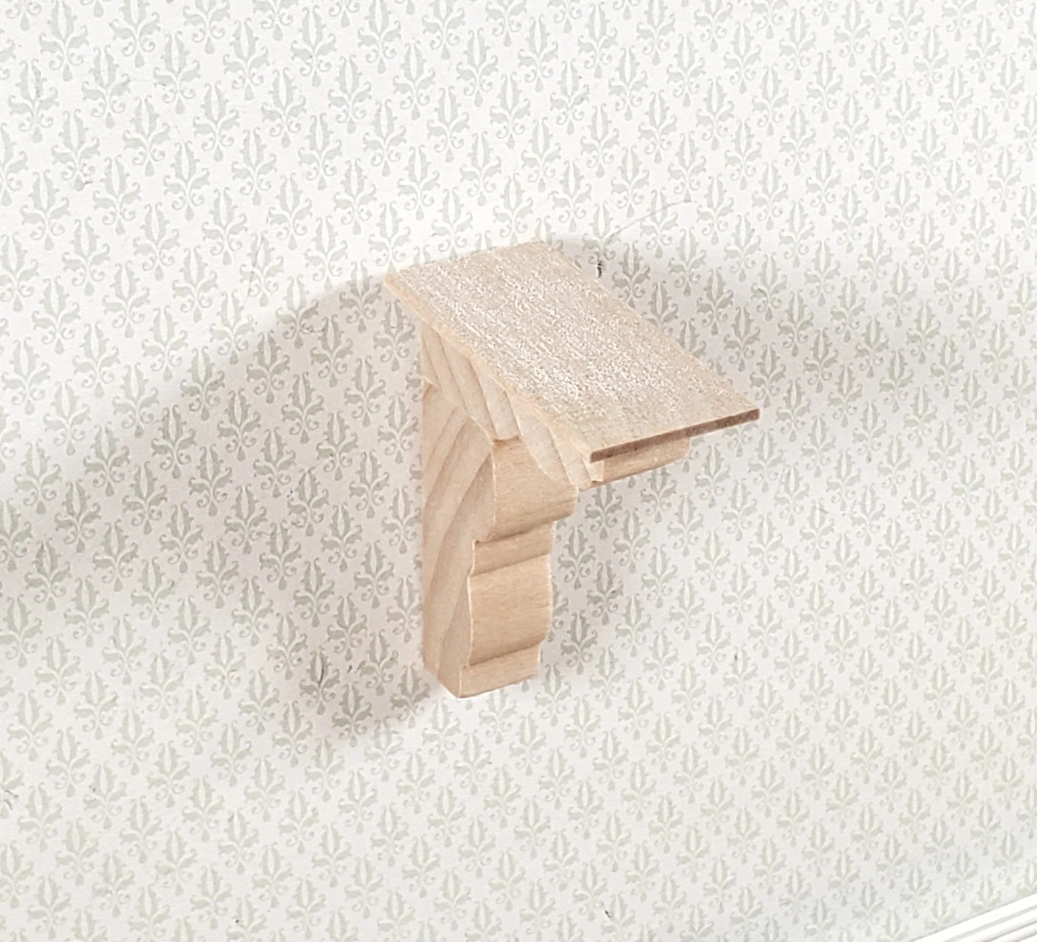 Dollhouse Wood Corbel Bracket Extra Large 1:12 Scale Miniature Architectural - Image 2