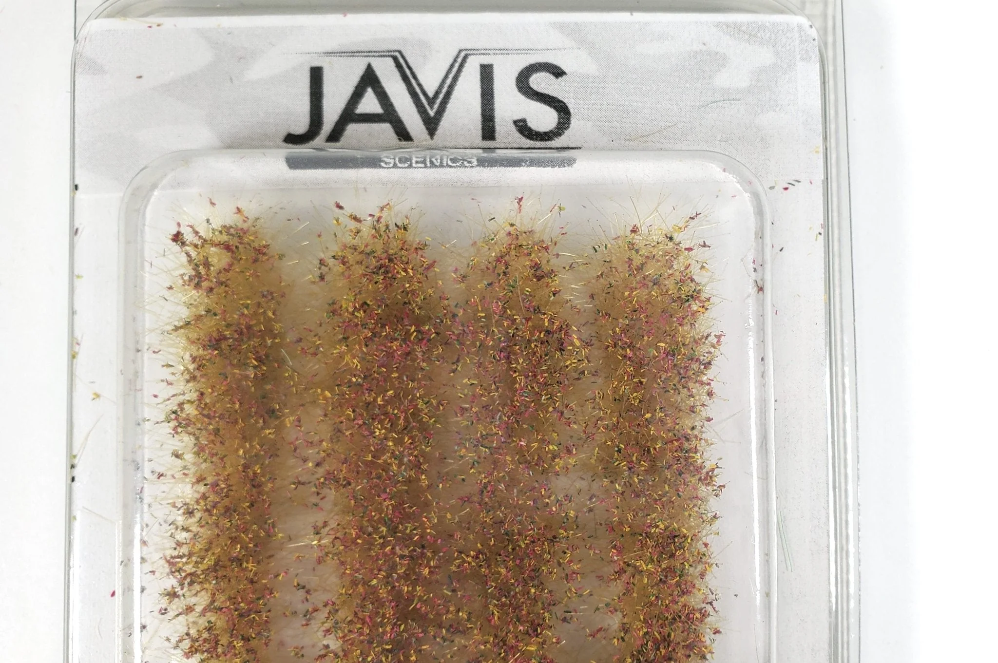 Javis Flower Strips Mixed Shrubs Plants Model RR Dioramas Dollhouses Grass Scenery - Image 2