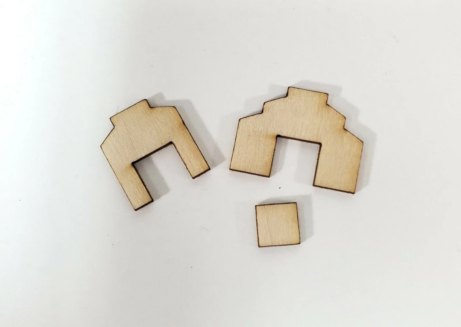 Miniature 1:144 Scale Fireplace Kit Art Deco Style Teeny Tiny DIY Dollhouse - Image 5