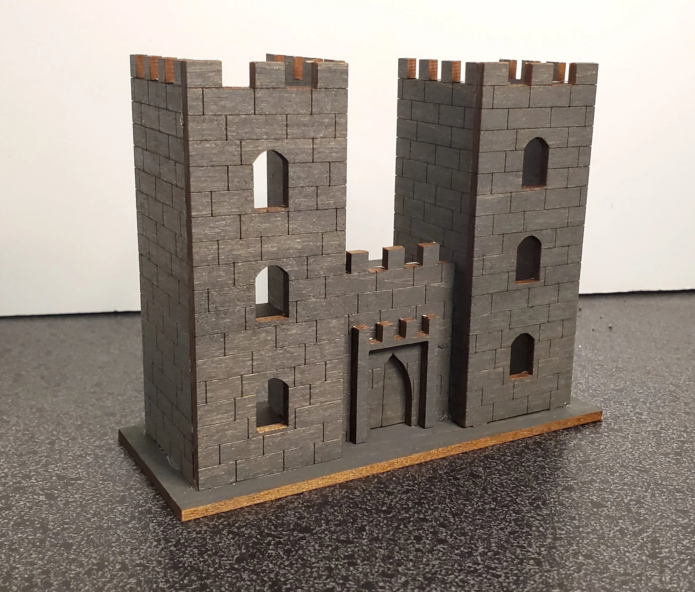 Miniature Castle Tower Keep 1:144 Scale DIY KIT 7 Rooms Ladders 3 Stories - Image 5