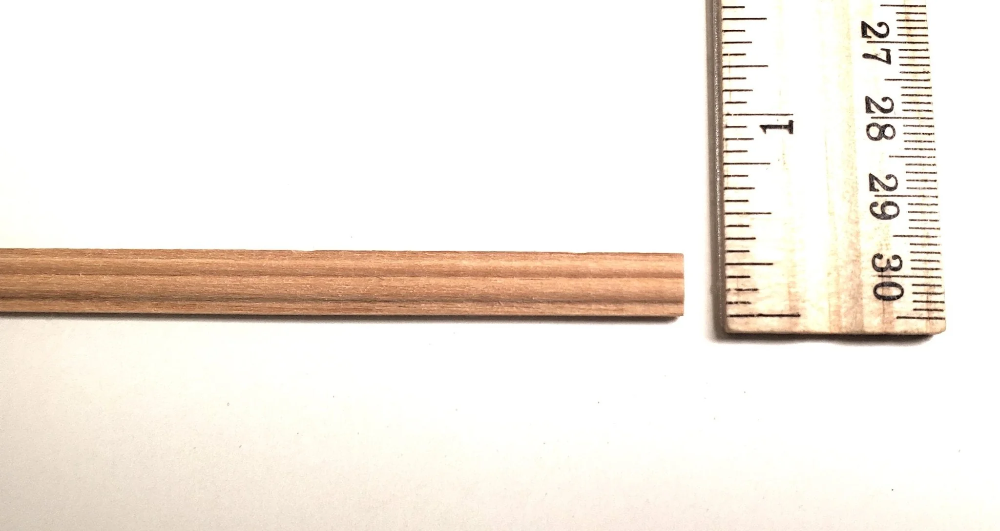 Miniature Chair Dado Railing Trim 5/16" x 18" long Scale Model Building DIY005 - Image 3
