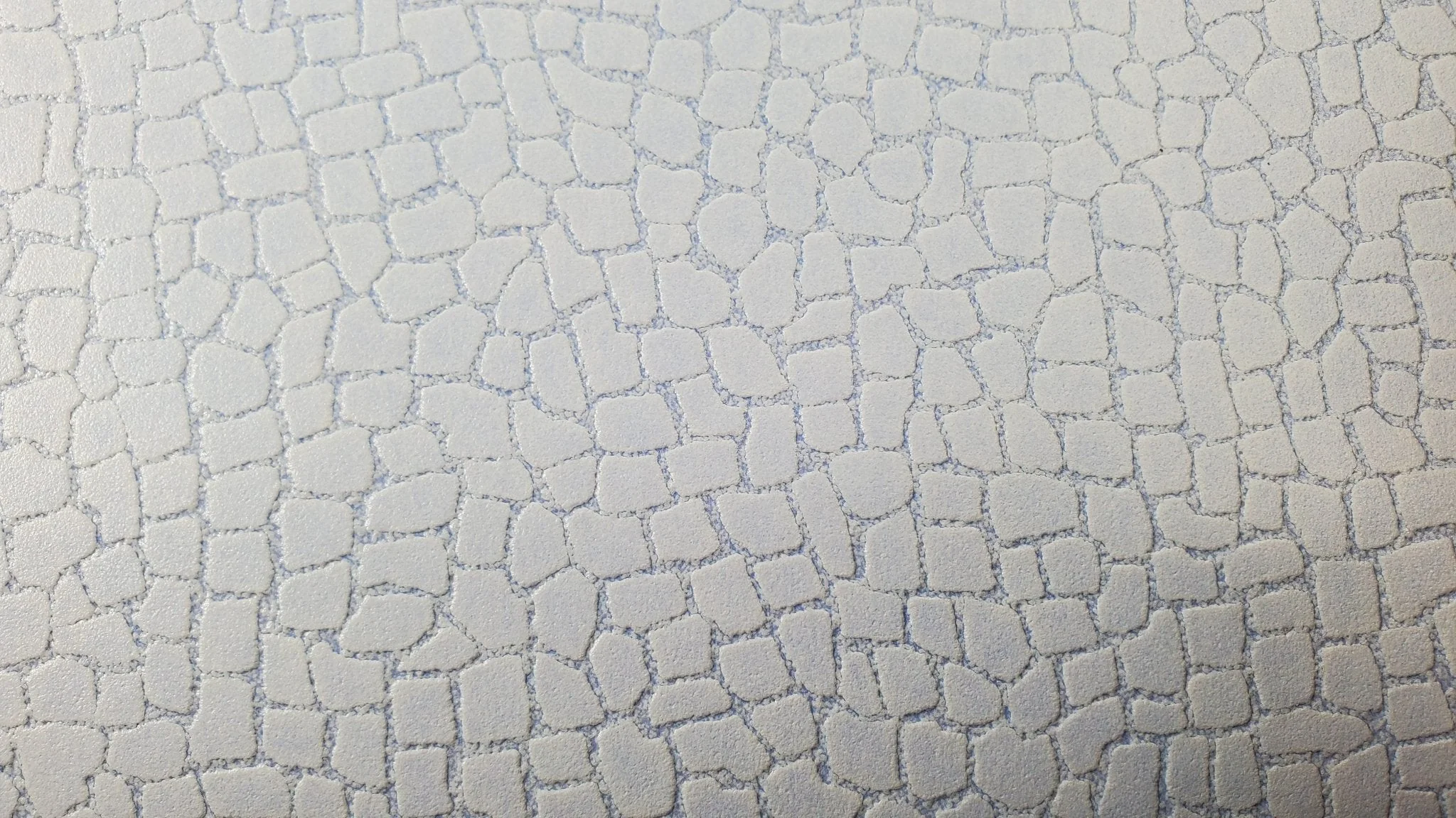 Miniature Cobblestone Path Pavement Sheet Blue Gray Tint Embossed Stone Floor - Image 3