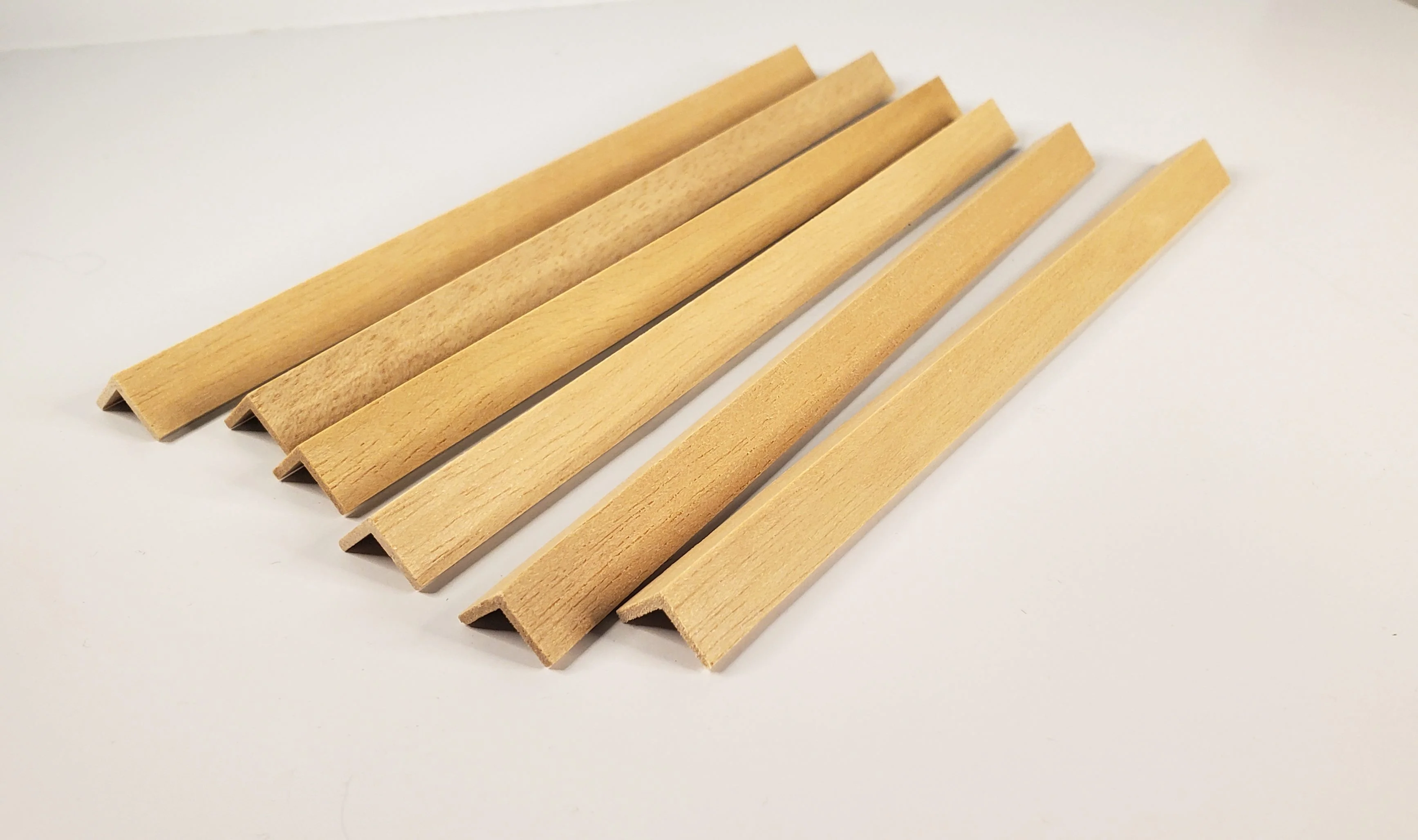 Miniature Corner Trim 6" Pieces x6 Corner Trim Molding 3/8" x 3/8" x 6" Crafts - Image 3