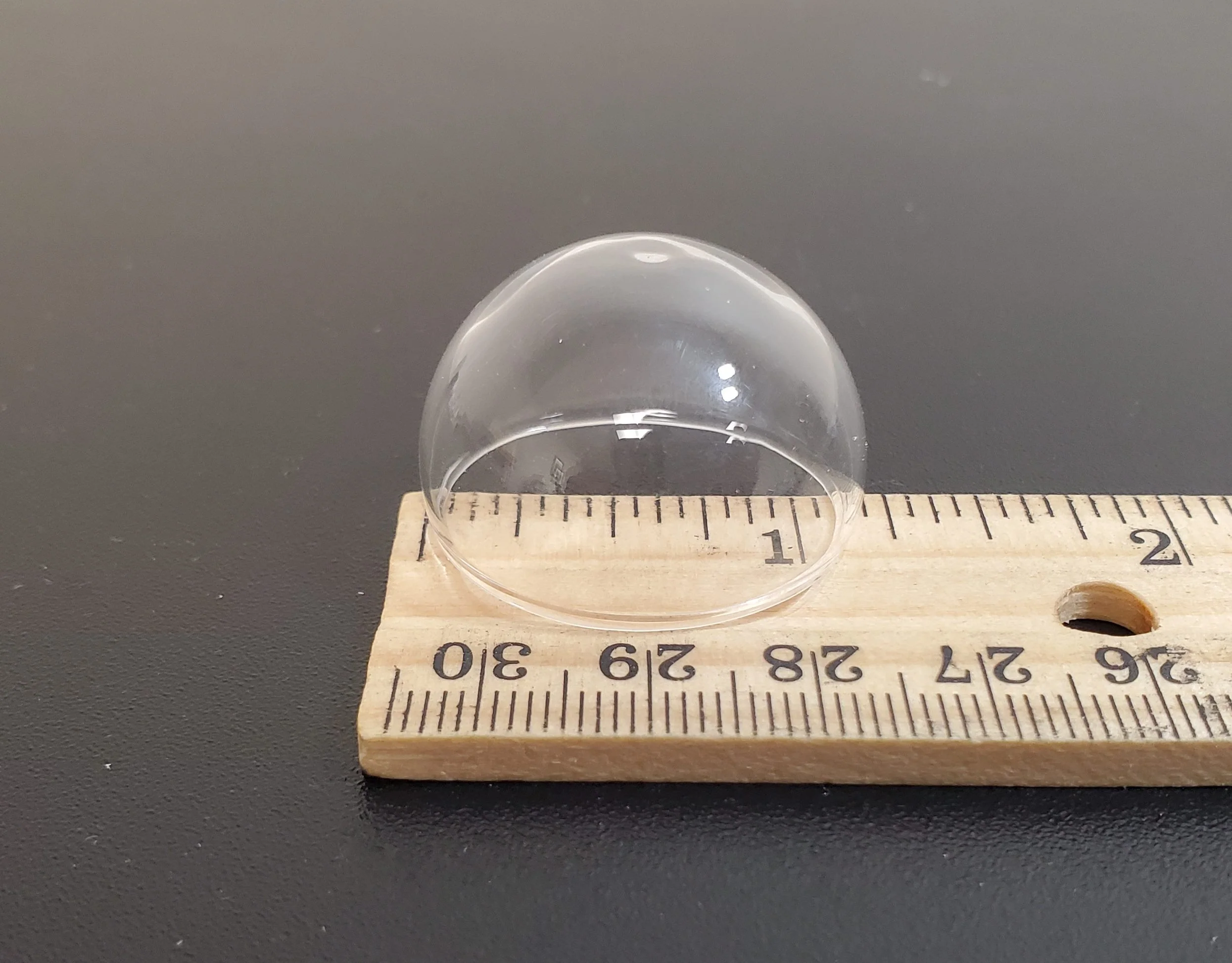 Miniature Half Dome Glass DIY Crafts Dollhouses Miniature Bakery - Image 2