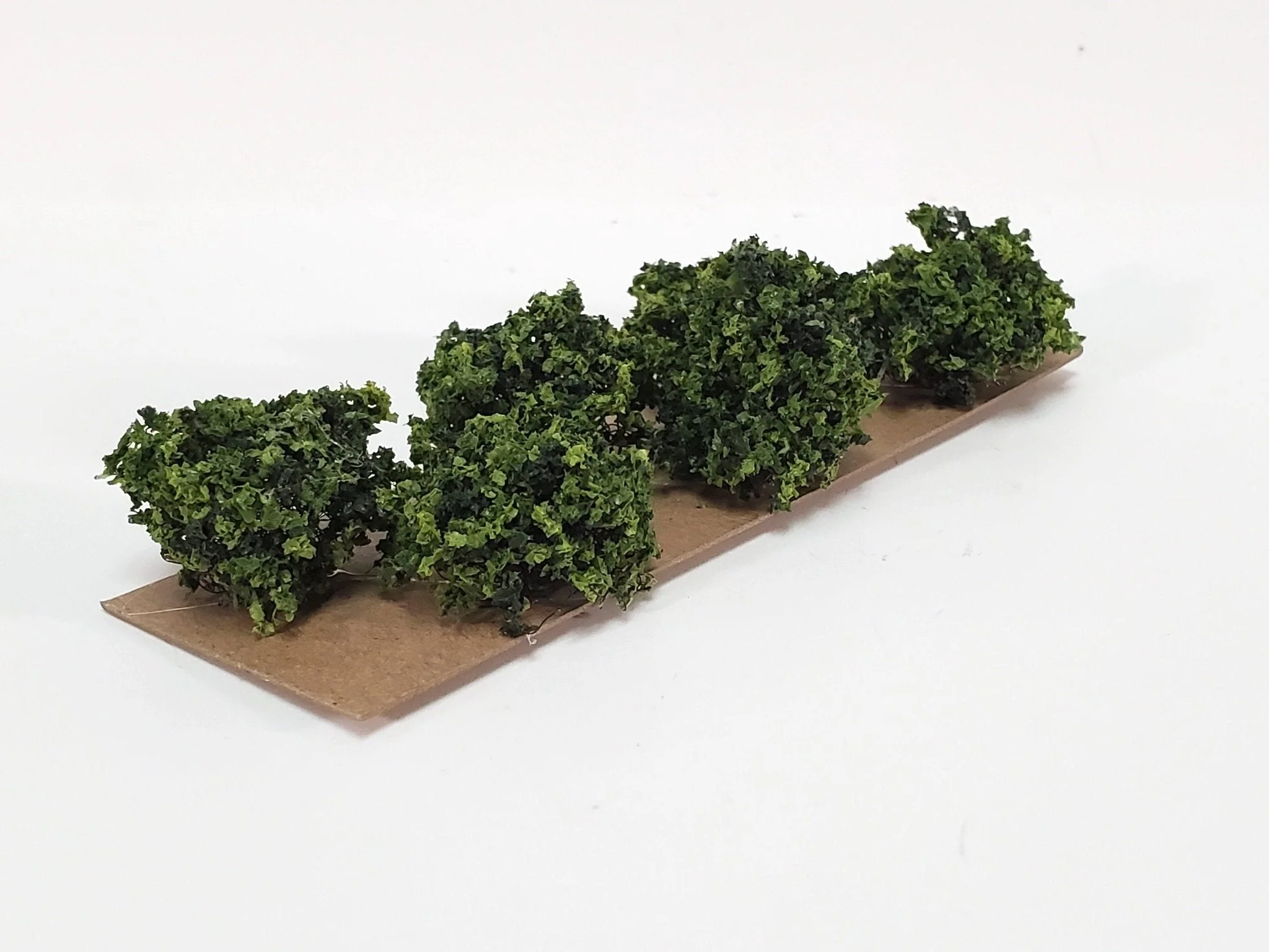 Miniature Prop Garden Shrub Green Small Bush Round Dollhouse Scale Models