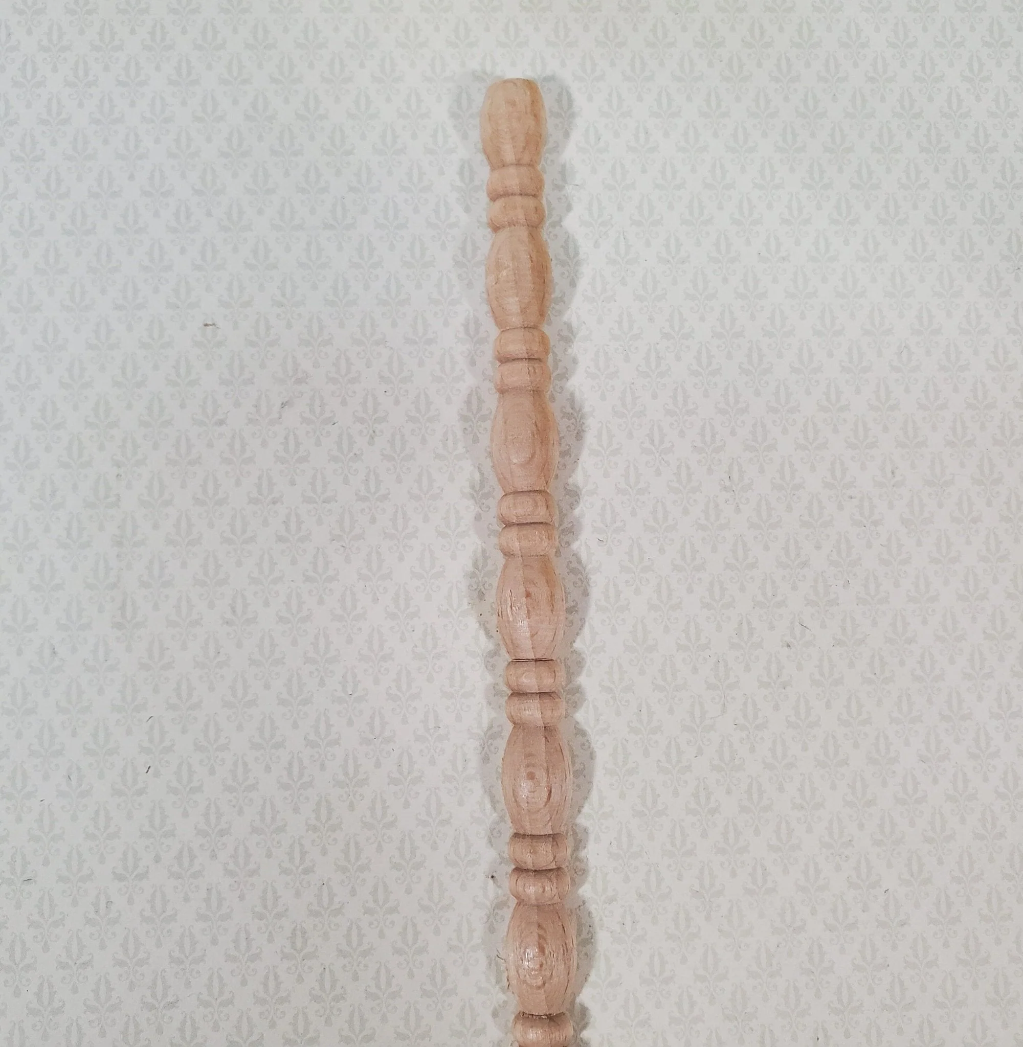 Miniature Wood Trim Flat Back Bead Style Relief Molding 3/8" x 18" Dollhouse Ceilings Walls - Image 4