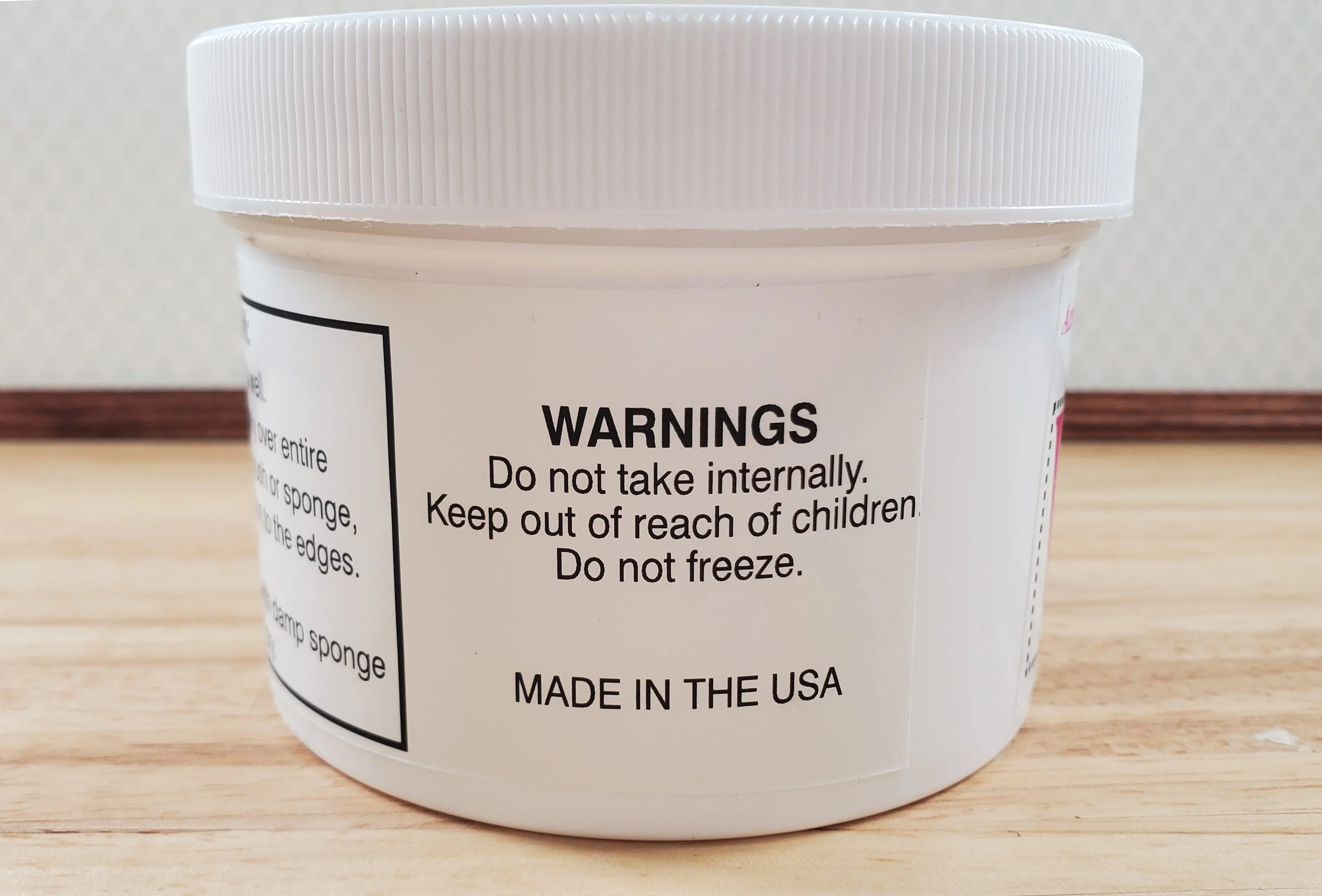 New Creations Dollhouse Wallpaper Paste Gel 10 oz Dries Clear - Image 5
