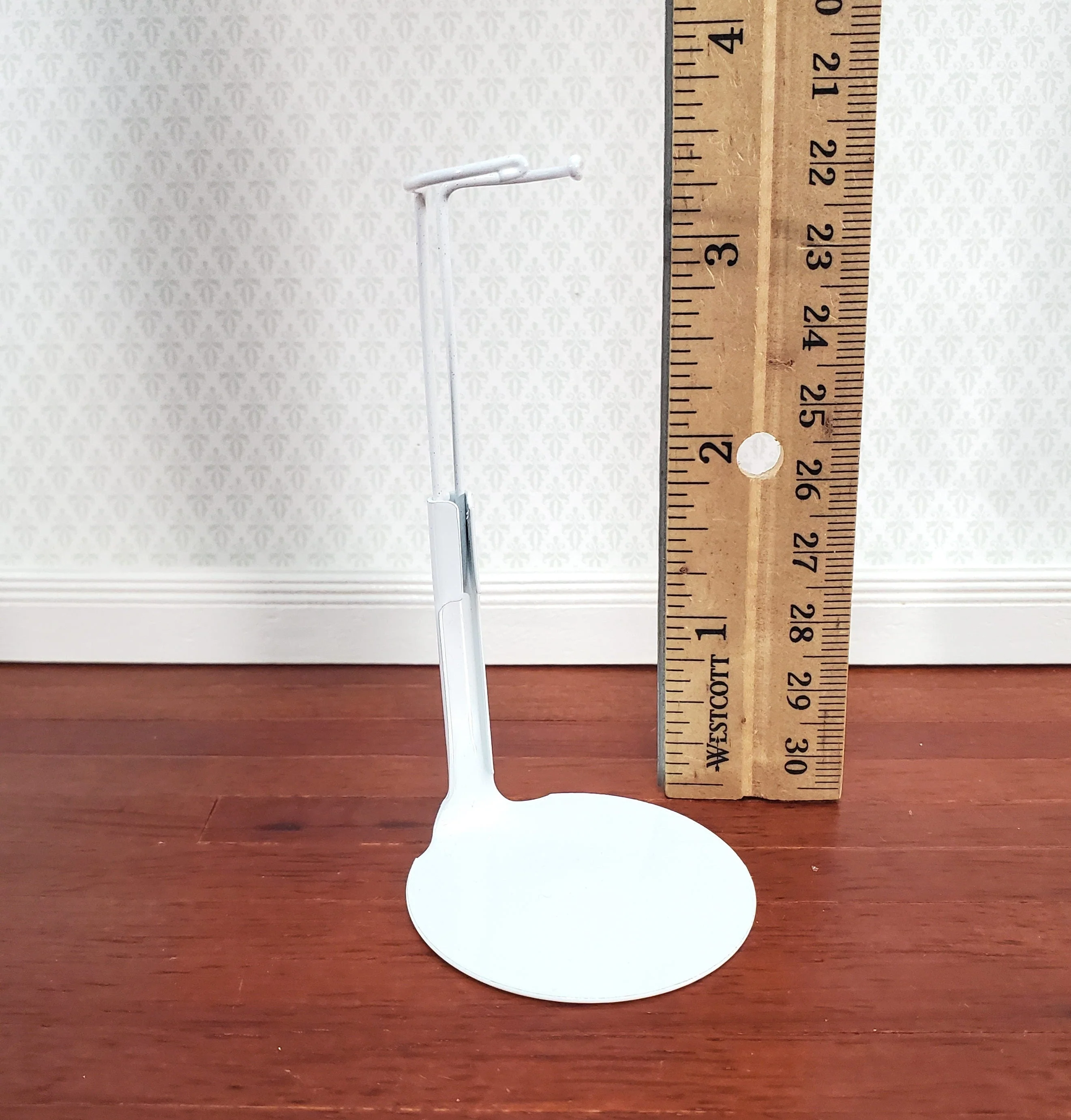 Small Doll Stand Metal for 3" - 6" Dolls Slim Waist 1:12 Scale Dolls Kaiser #1001 - Image 3