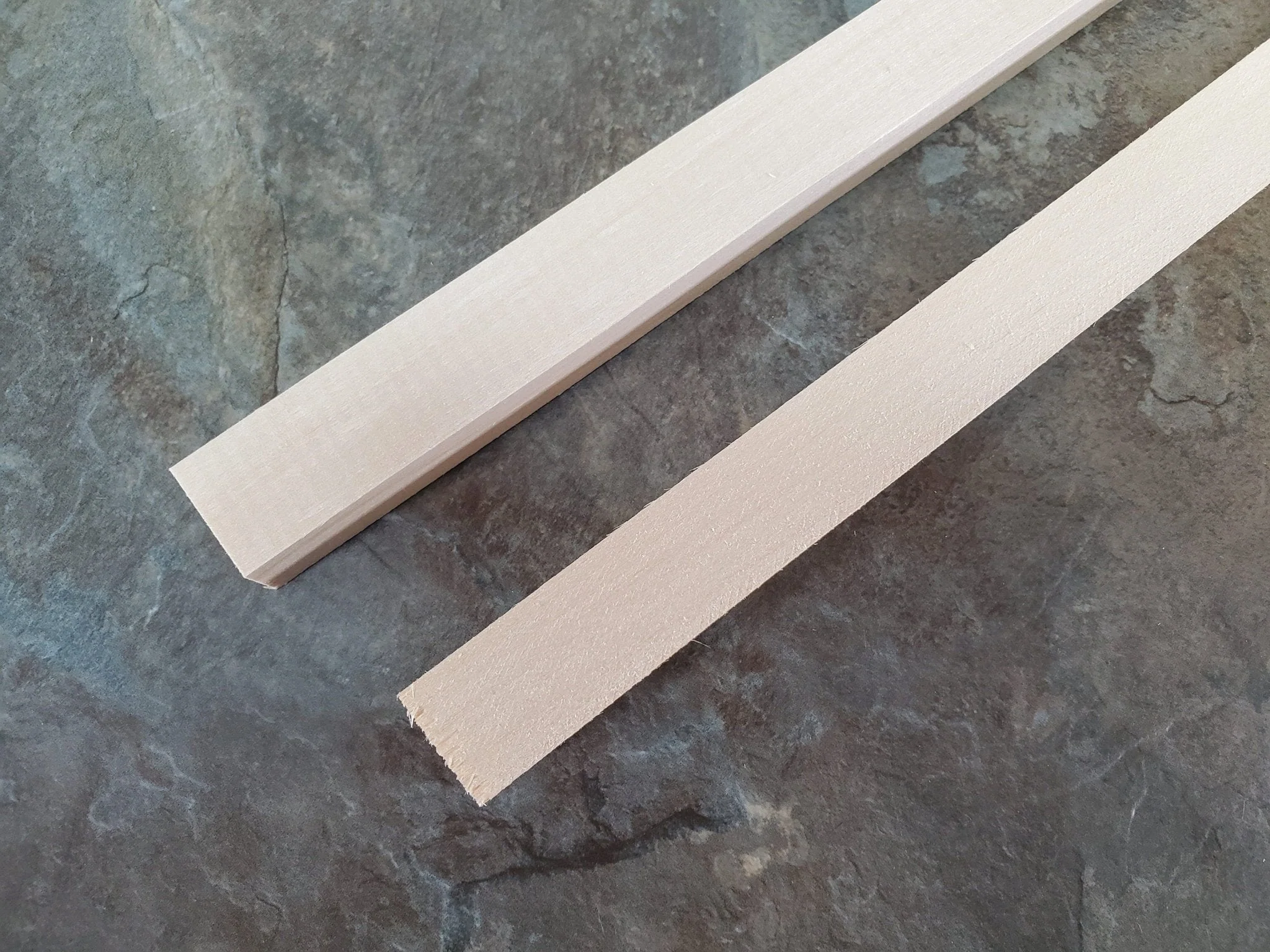 Square 3/4 x 3/4 x 12" Long 2 Pieces Wood Beams Posts Columns Solid Basswood Models Dollhouse Building - Image 4
