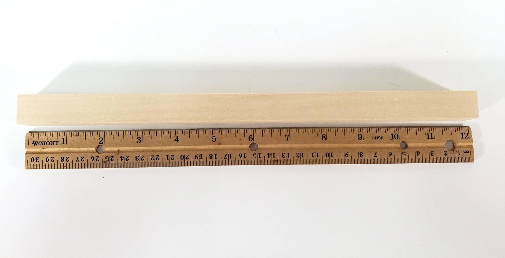 Square 3/4 x 3/4 x 12" Long 2 Pieces Wood Beams Posts Columns Solid Basswood Models Dollhouse Building - Image 5