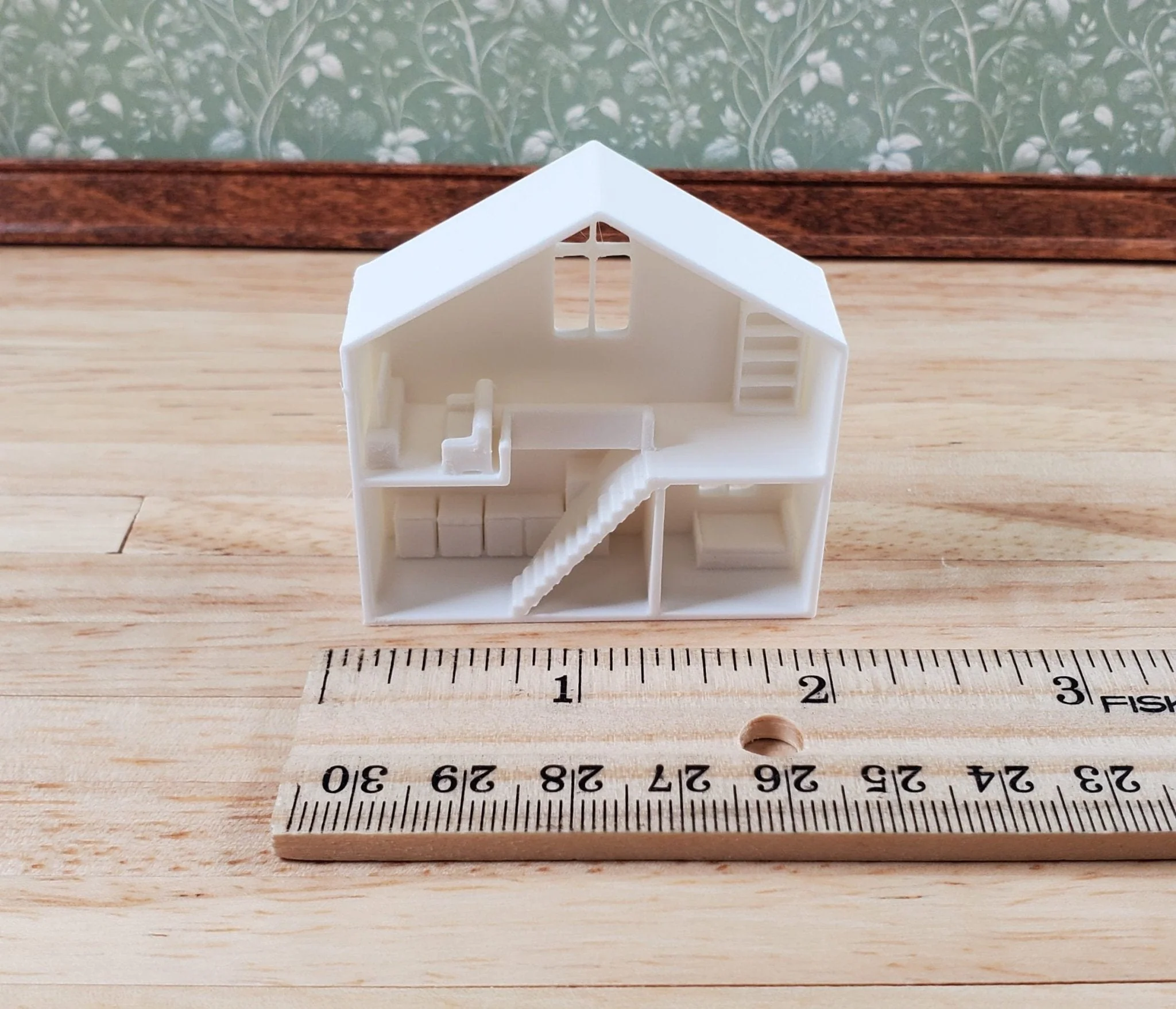 Super Tiny Miniature Dollhouse 1:144 Scale with Furniture for Nursery Playroom - Image 6