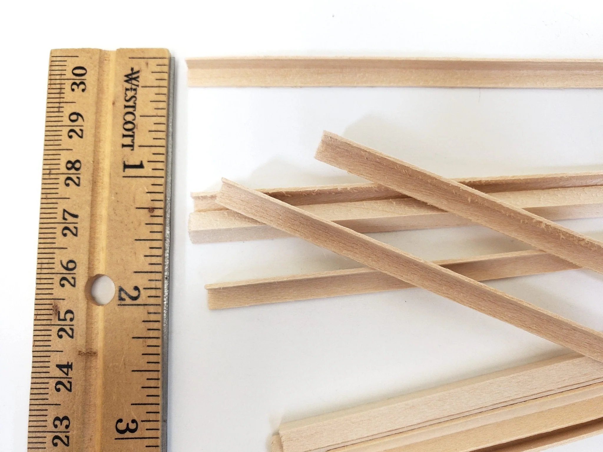 Tiny Corner Angle Trim Molding 3/16" x 3/16" x 6" long 10 Pieces NE506 Scale Model Building - Image 5